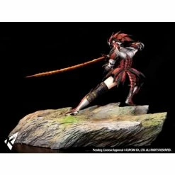 Kinetiquettes Monster Hunter Female Hunter (Rathalos Armor) 1/10 Scale Statue