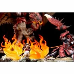 Kinetiquettes Monster Hunter Rathalos Fiery Bundle 1/10 Scale Diorama Set