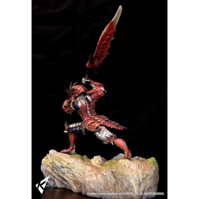 Outlet ✔️ Kinetiquettes Monster Hunter Rathalos Male Hunter 1/10 Scale Statue ⌛ 7 Kinetiquettes Monster Hunter Rathalos Male Hunter 1/10 Scale Statue