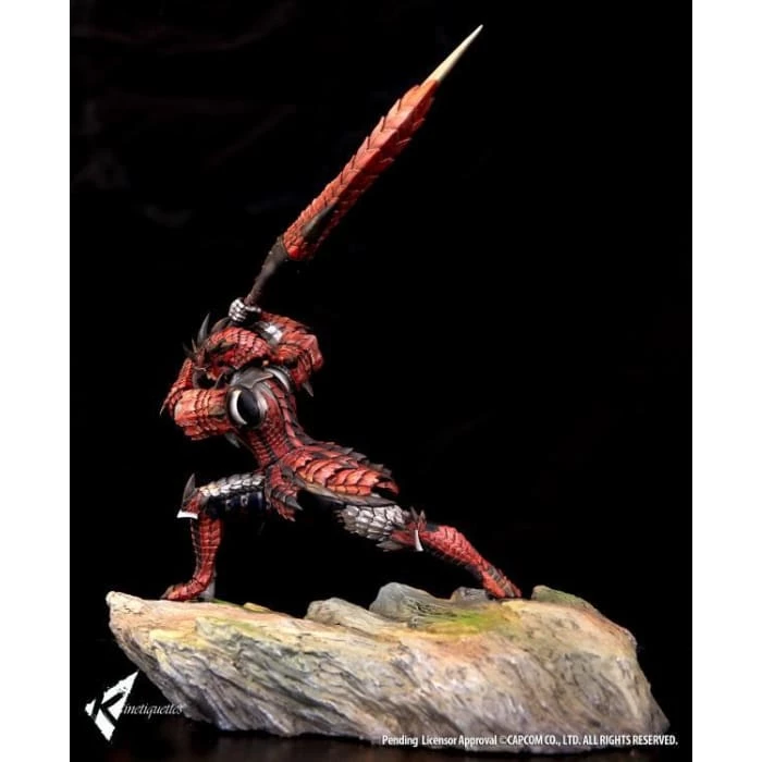 Outlet ✔️ Kinetiquettes Monster Hunter Rathalos Male Hunter 1/10 Scale Statue ⌛ 6 Kinetiquettes Monster Hunter Rathalos Male Hunter 1/10 Scale Statue