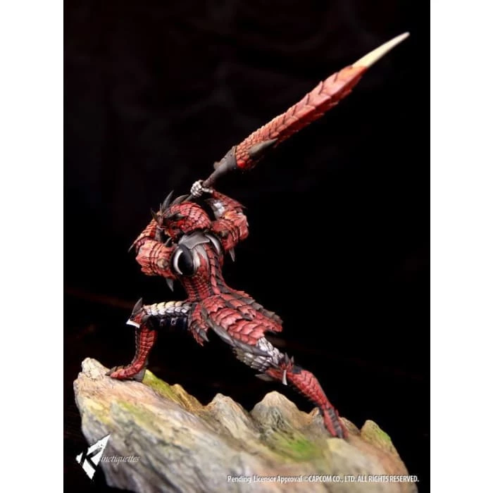 Outlet ✔️ Kinetiquettes Monster Hunter Rathalos Male Hunter 1/10 Scale Statue ⌛ 5 Kinetiquettes Monster Hunter Rathalos Male Hunter 1/10 Scale Statue