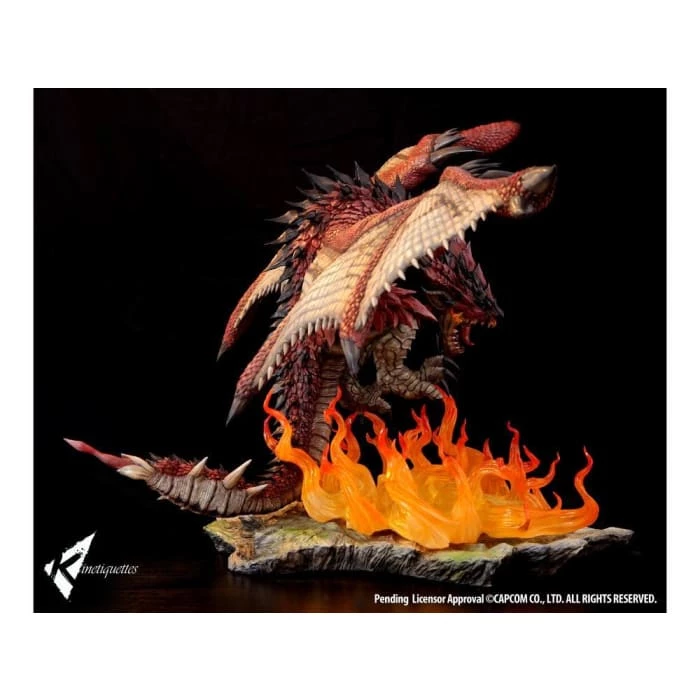 Best Sale 🌟 Kinetiquettes Monster Hunter Rathalos The King Of The Skys 1/10 Scale Diorama 🎉 6 Kinetiquettes Monster Hunter Rathalos The King Of The Skys 1/10 Scale Diorama