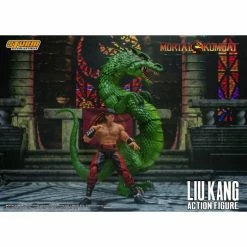 Storm Collectibles Mortal Kombat VS Series Liu Kang And Dragon 1/12 Scale Figure Set