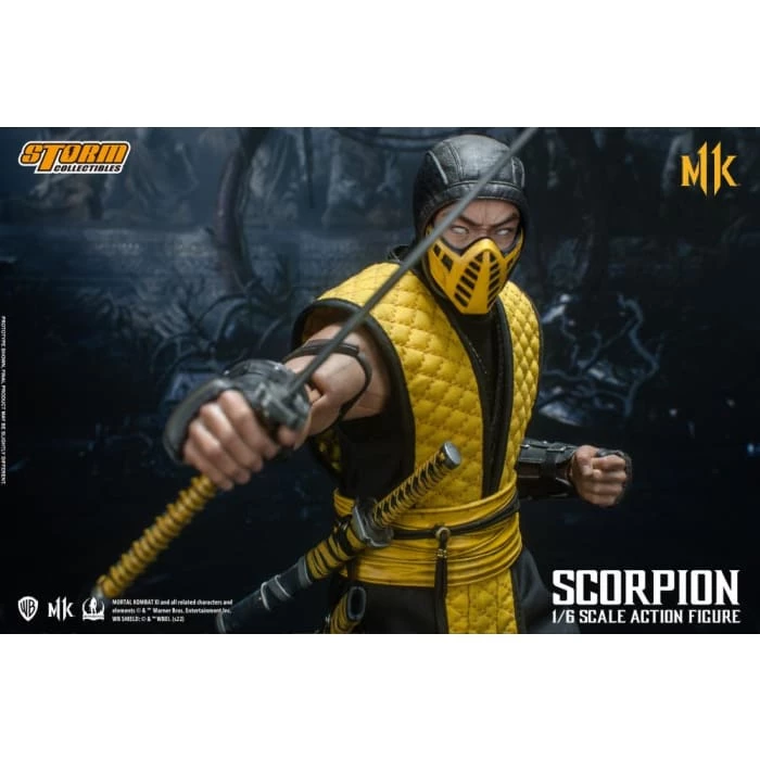 Best Sale 👍 Storm Collectibles Mortal Kombat XI Scorpion 1/6 Scale Figure 🔥 10 Storm Collectibles Mortal Kombat XI Scorpion 1/6 Scale Figure