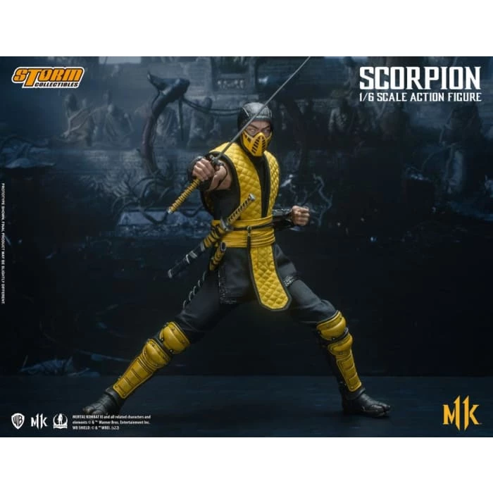 Best Sale 👍 Storm Collectibles Mortal Kombat XI Scorpion 1/6 Scale Figure 🔥 9 Storm Collectibles Mortal Kombat XI Scorpion 1/6 Scale Figure