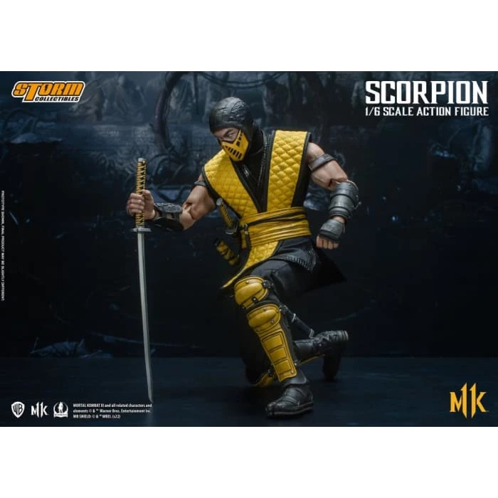 Best Sale 👍 Storm Collectibles Mortal Kombat XI Scorpion 1/6 Scale Figure 🔥 12 Storm Collectibles Mortal Kombat XI Scorpion 1/6 Scale Figure