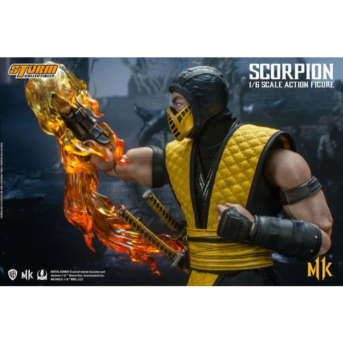 Best Sale 👍 Storm Collectibles Mortal Kombat XI Scorpion 1/6 Scale Figure 🔥 16 Storm Collectibles Mortal Kombat XI Scorpion 1/6 Scale Figure