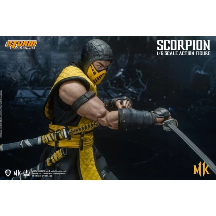 Best Sale 👍 Storm Collectibles Mortal Kombat XI Scorpion 1/6 Scale Figure 🔥 11 Storm Collectibles Mortal Kombat XI Scorpion 1/6 Scale Figure
