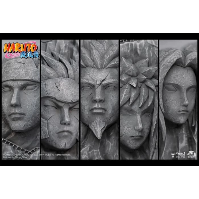 Brand new 🤩 Infinity Studio Naruto: Shippuden Hokage Rock (Gray Ver.) 3D Art Frame ⭐ 10 Infinity Studio Naruto: Shippuden Hokage Rock (Gray Ver.) 3D Art Frame