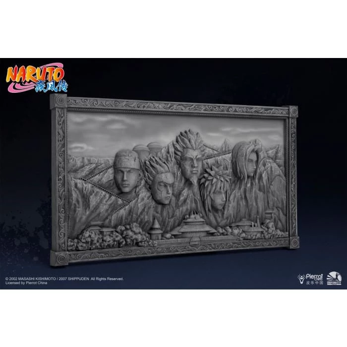 Brand new 🤩 Infinity Studio Naruto: Shippuden Hokage Rock (Gray Ver.) 3D Art Frame ⭐ 6 Infinity Studio Naruto: Shippuden Hokage Rock (Gray Ver.) 3D Art Frame