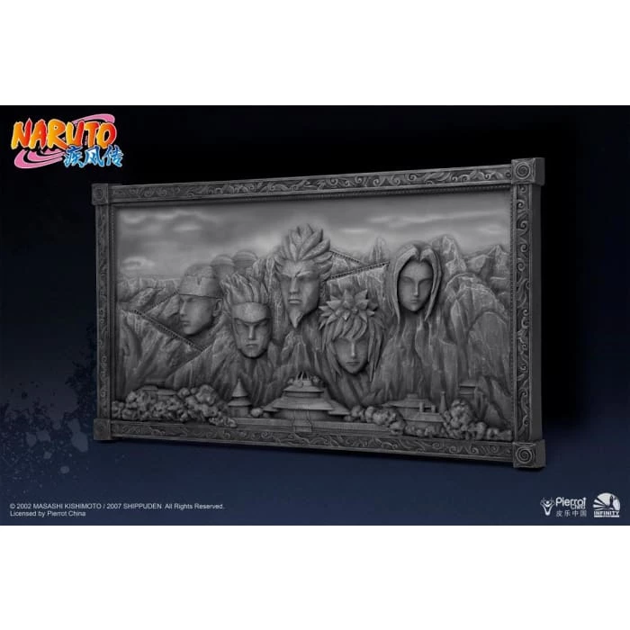 Brand new 🤩 Infinity Studio Naruto: Shippuden Hokage Rock (Gray Ver.) 3D Art Frame ⭐ 5 Infinity Studio Naruto: Shippuden Hokage Rock (Gray Ver.) 3D Art Frame