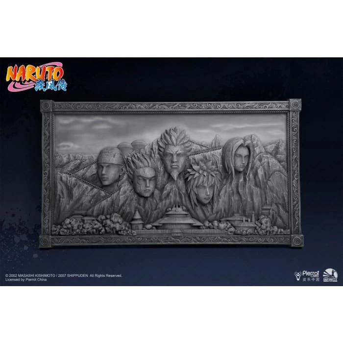 Brand new 🤩 Infinity Studio Naruto: Shippuden Hokage Rock (Gray Ver.) 3D Art Frame ⭐ 4 Infinity Studio Naruto: Shippuden Hokage Rock (Gray Ver.) 3D Art Frame