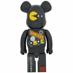Medicom Video Games Pac-Man X Grafflex X 9090 X Ship&Crew Bearbrick 1000% Pac-Man