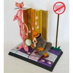 Hollywood Collectibles Group Pink Panther & The Inspector Statue