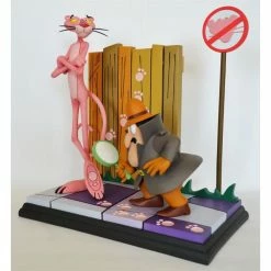 Hollywood Collectibles Group Pink Panther & The Inspector Statue