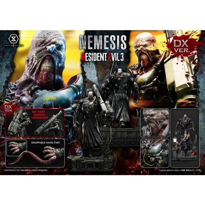 Best Pirce 🥰 Prime 1 Studio Resident Evil 3 Ultimate Premium Masterline Nemesis (Deluxe Version) 😀 4 Prime 1 Studio Resident Evil 3 Ultimate Premium Masterline Nemesis (Deluxe Version)