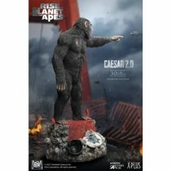 X-Plus Movies / TV Rise Of The Planet Of The Apes Caesar (2.0 Deluxe Ver.) 1/6 Scale Statue