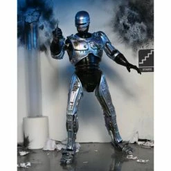 NECA RoboCop Ultimate Battle Damaged RoboCop With Chair