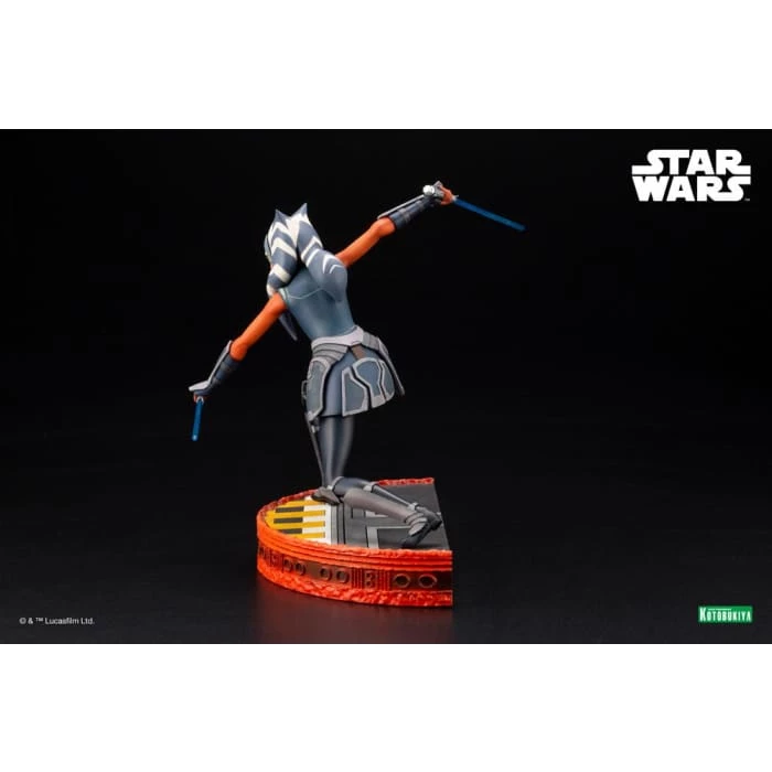 Promo โค๏ธ Kotobukiya Star Wars: The Clone Wars ArtFX Ahsoka Tano Statue ๐งจ 6 Kotobukiya Star Wars: The Clone Wars ArtFX Ahsoka Tano Statue