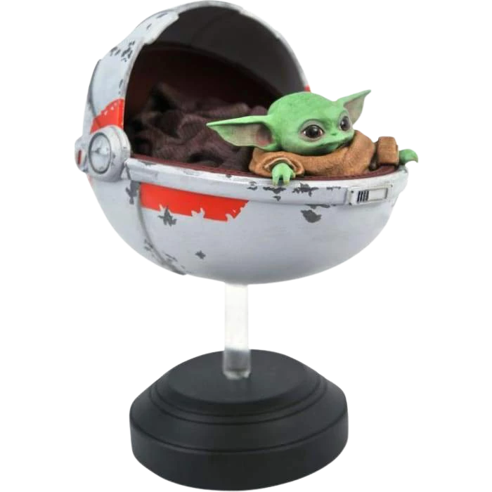Best Sale 💯 Diamond Select Toys Star Wars The Mandalorian The Child In Pram 1/6 Scale Statue 😉 3 Diamond Select Toys Star Wars The Mandalorian The Child In Pram 1/6 Scale Statue