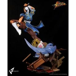 Kinetiquettes Street Fighter V Chun-Li 1/4 Scale Diorama