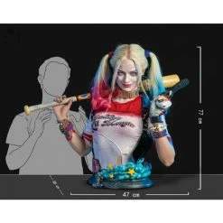 Infinity Studio Suicide Squad Harley Quinn Life-Size Life Size Bust