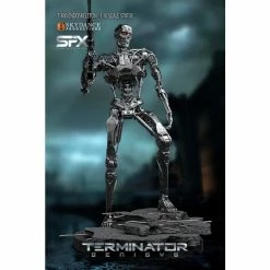 Hot Sale ❤️ Silver Fox Collectibles Terminator T-800 Endoskeleton 1/10 Scale Statue Movies / TV 🤩 34 Silver Fox Collectibles Terminator T-800 Endoskeleton 1/10 Scale Statue Movies / TV