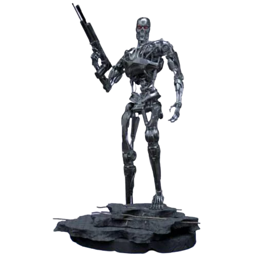 Hot Sale ❤️ Silver Fox Collectibles Terminator T-800 Endoskeleton 1/10 Scale Statue Movies / TV 🤩 4 Silver Fox Collectibles Terminator T-800 Endoskeleton 1/10 Scale Statue Movies / TV