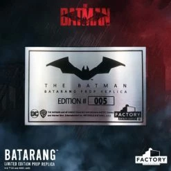 Factory Entertainment The Batman Batarang Limited Edition Prop Replica