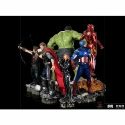 Iron Studios The Infinity Saga Battle Diorama Series Black Widow (Battle Of New York) 1/10 Art Scale Statue