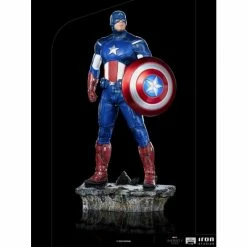 Iron Studios The Infinity Saga BDS Captain America (Battle Of New York) 1/10 Art Scale Statue