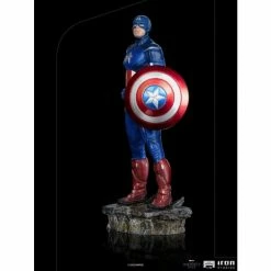 Iron Studios The Infinity Saga BDS Captain America (Battle Of New York) 1/10 Art Scale Statue
