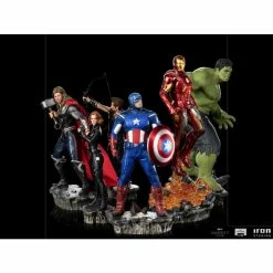 Iron Studios The Infinity Saga BDS Hawkeye (Battle Of New York) 1/10 Art Scale Statue
