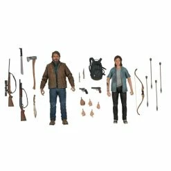 NECA The Last Of Us Part II Ultimate Joel And Ellie Action Figure Two-Pack
