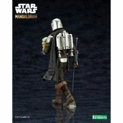 Kotobukiya The Mandalorian ArtFX+ The Mandalorian & Grogu With Beskar Staff Statue