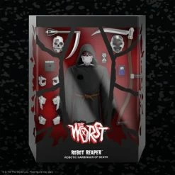 New 💯 Super7 Sci Fi / Horror The Worst Ultimates Robot Reaper 🤩 10 Super7 Sci Fi / Horror The Worst Ultimates Robot Reaper