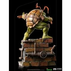 Iron Studios TMNT Battle Diorama Series Michelangelo 1/10 Art Scale Statue