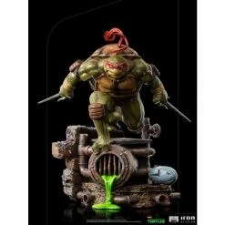 Promo ๐งจ Iron Studios TMNT Battle Diorama Series Raphael 1/10 Art Scale Statue โ๏ธ 11 Iron Studios TMNT Battle Diorama Series Raphael 1/10 Art Scale Statue