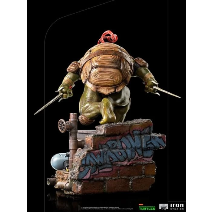 Promo ๐งจ Iron Studios TMNT Battle Diorama Series Raphael 1/10 Art Scale Statue โ๏ธ 7 Iron Studios TMNT Battle Diorama Series Raphael 1/10 Art Scale Statue