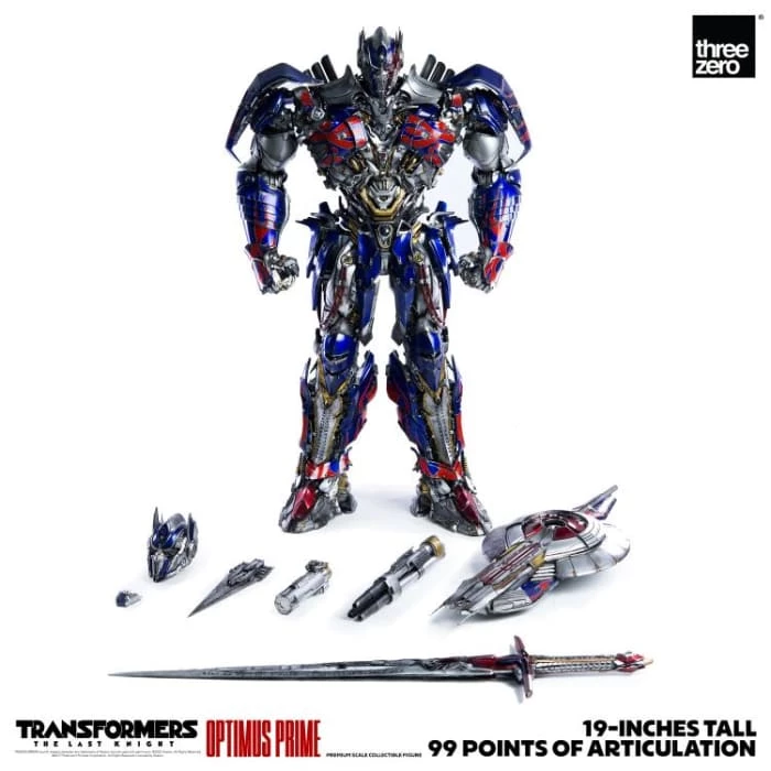 Cheapest 💯 ThreeZero Transformers: The Last Knight Premium Optimus Prime Deluxe Figure 🔥 14 ThreeZero Transformers: The Last Knight Premium Optimus Prime Deluxe Figure