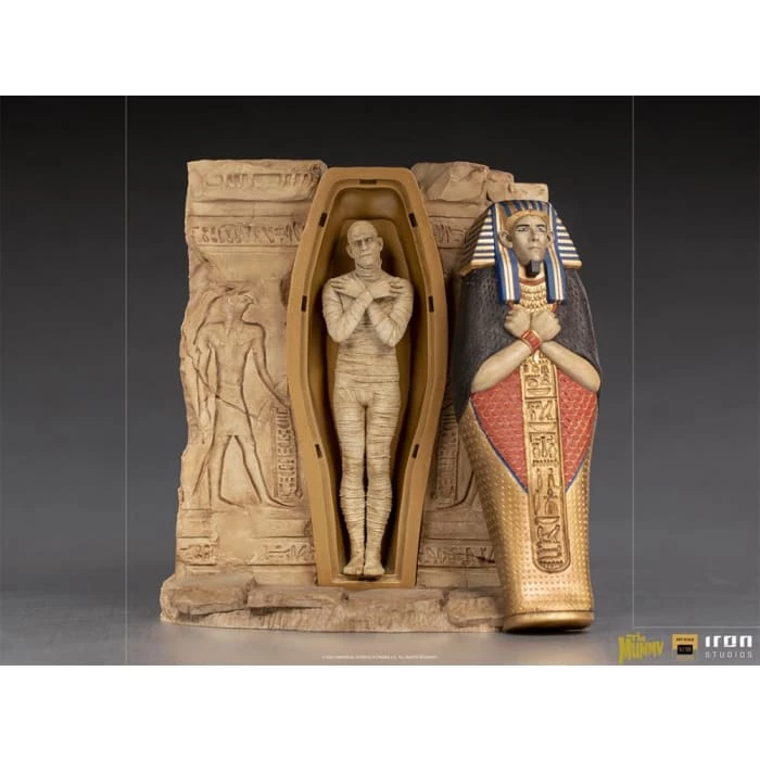 Budget 😀 Iron Studios Universal Monsters The Mummy Deluxe 1/10 Art Scale Statue 💯 5 Iron Studios Universal Monsters The Mummy Deluxe 1/10 Art Scale Statue