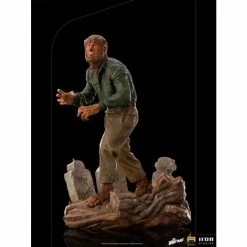 Iron Studios Universal Monsters The Wolf Man Deluxe 1/10 Art Scale Statue