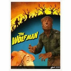 Iron Studios Universal Monsters The Wolf Man Deluxe 1/10 Art Scale Statue