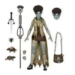 NECA Universal Monsters X Teenage Mutant Ninja Turtles Ultimate April O'Neil As The Bride Of Frankenstein