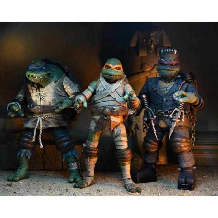 Deals 🎁 NECA Universal Monsters X Teenage Mutant Ninja Turtles Ultimate Michelangelo As The Mummy 🔥 15 NECA Universal Monsters X Teenage Mutant Ninja Turtles Ultimate Michelangelo As The Mummy