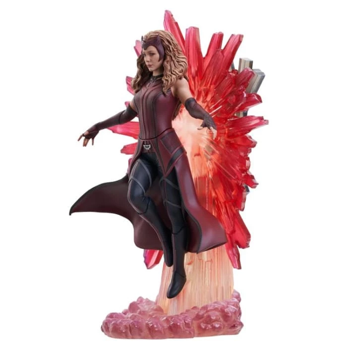 Deals ๐งจ Diamond Select Toys Marvel WandaVision Gallery Scarlet Witch Figure Diorama ๐ 5 Diamond Select Toys Marvel WandaVision Gallery Scarlet Witch Figure Diorama