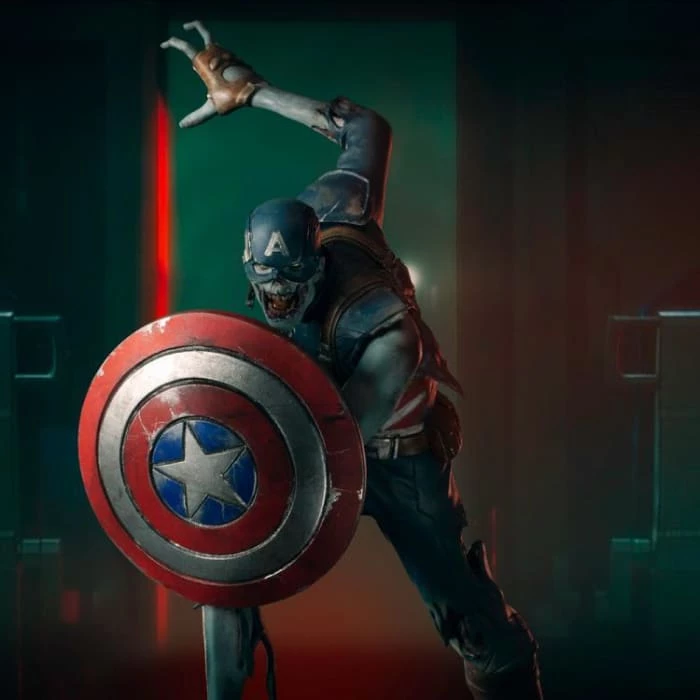Brand new 👍 Iron Studios What If...? Zombie Captain America 1/10 Art Scale Statue ✨ 13 Iron Studios What If...? Zombie Captain America 1/10 Art Scale Statue