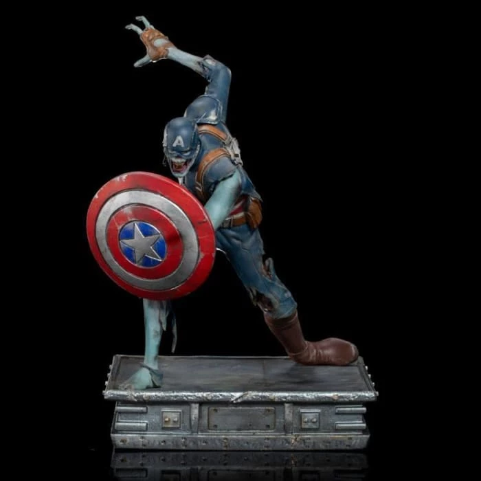 Brand new 👍 Iron Studios What If...? Zombie Captain America 1/10 Art Scale Statue ✨ 4 Iron Studios What If...? Zombie Captain America 1/10 Art Scale Statue