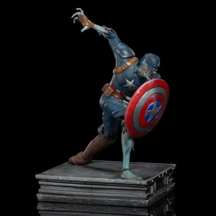Brand new 👍 Iron Studios What If...? Zombie Captain America 1/10 Art Scale Statue ✨ 9 Iron Studios What If...? Zombie Captain America 1/10 Art Scale Statue