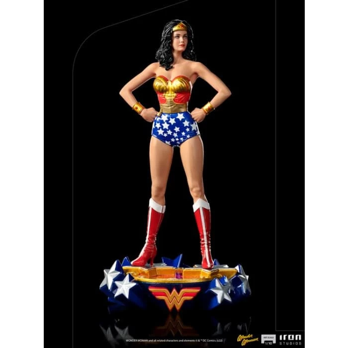 New 👏 Iron Studios Wonder 👩 Woman (TV Series) Lynda Carter 1/10 Art Scale Statue ⌛ 4 Iron Studios Wonder Woman (TV Series) Lynda Carter 1/10 Art Scale Statue